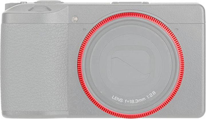 Actual product image JJC RN GR3 RED Lens Decoration Ring for Ricoh GRIII