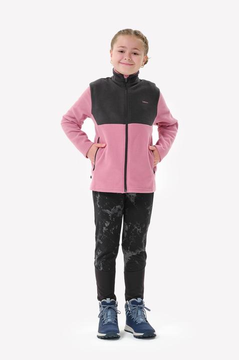 Produktbild Quechua Fleecejacke Kinder Gr. 122–170 Wandern - MH500 Zip TW (10XL, 11XL, 12XL)