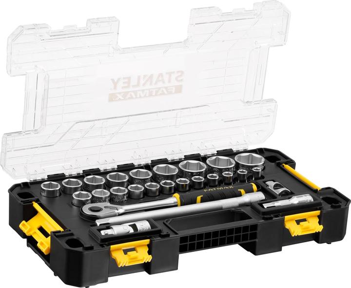 Actual product image Stanley Socket set STAK 1/2, 26 pieces (34 mm)