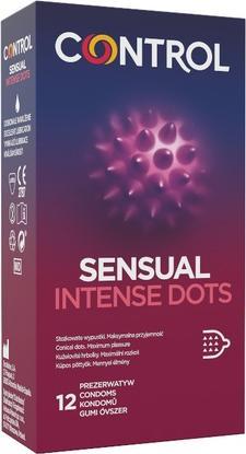 Produktbild Control Sensual Intense Dots Condoms With Conical Ends 12Pcs. (12 Stk.)