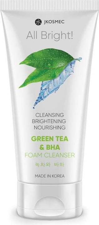 Produktbild JKosmec All Bright Green Tea and BHA Foam Cleanser (180 ml)