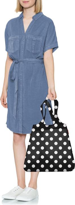 Actual product image reisenthel Mini Maxi Shopper Dots White bag
