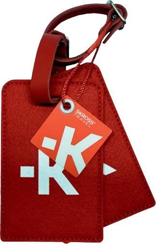 Produktbild Skross Luggage Tag, red (Schlösser & Anhänger)