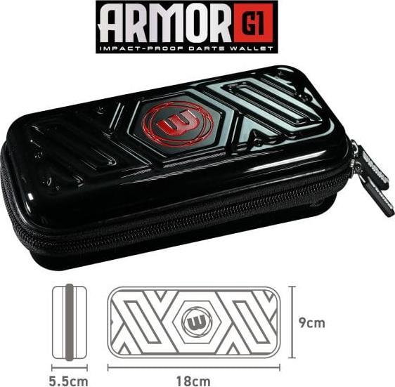 Produktbild Winmau Armor G1 Dart Case Black