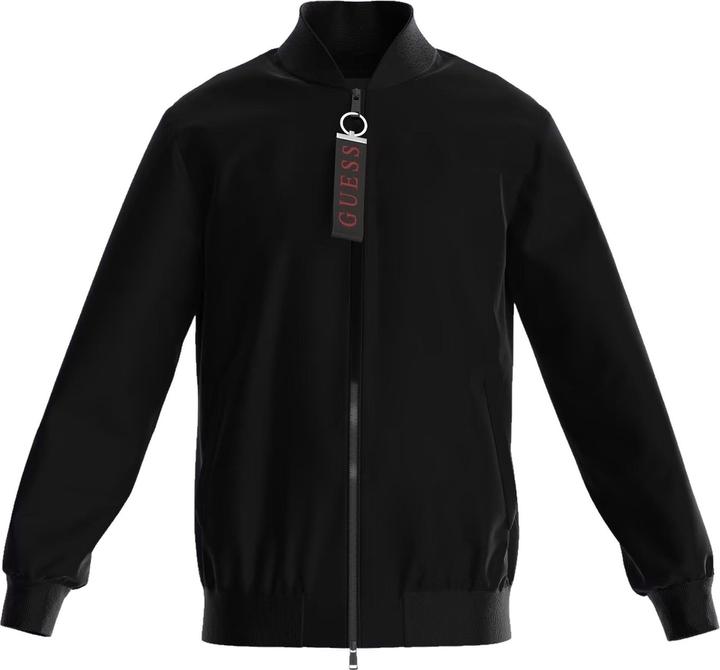 Actual product image Guess Jacke Unifarbene Bomberjacke COMFORT BOMBER JACKE mit seitlichen Eingrifftaschen (XXL)