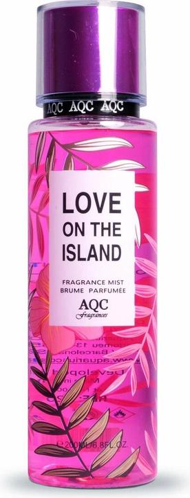 AQC Fragrances Love on the Island Body Spray 200ml (200 ml, Body Mist)