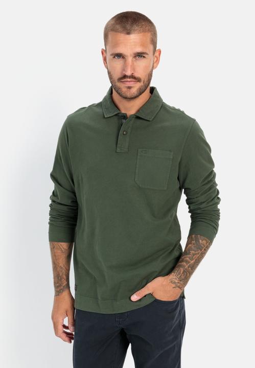 Image du produit Camel Active Polo à manches longues en coton organique certifié (4XL)