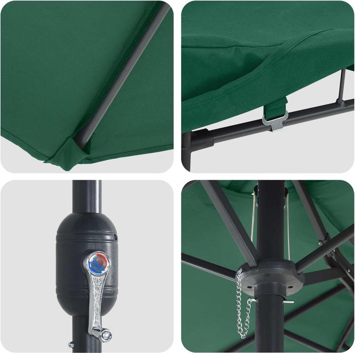 Actual product image vidaXL Garten-Sonnenschirm (2.09 m)