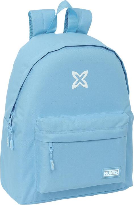 Produktbild MunichSport Schulrucksack Munich Basics Blau 33 x 42 x 15 cm