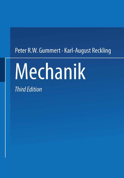 Produktbild Mechanik (Karl-August Reckling, Peter R.W. Gummert, 2013)