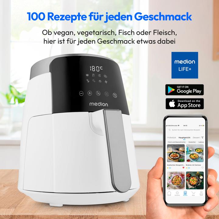 Produktbild Medion LIFE HeissluftFritteuse P40 L (MD13030)