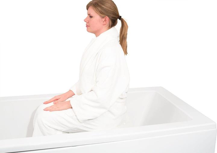 Actual product image Vitility Shower seat with backrest (136 kg)