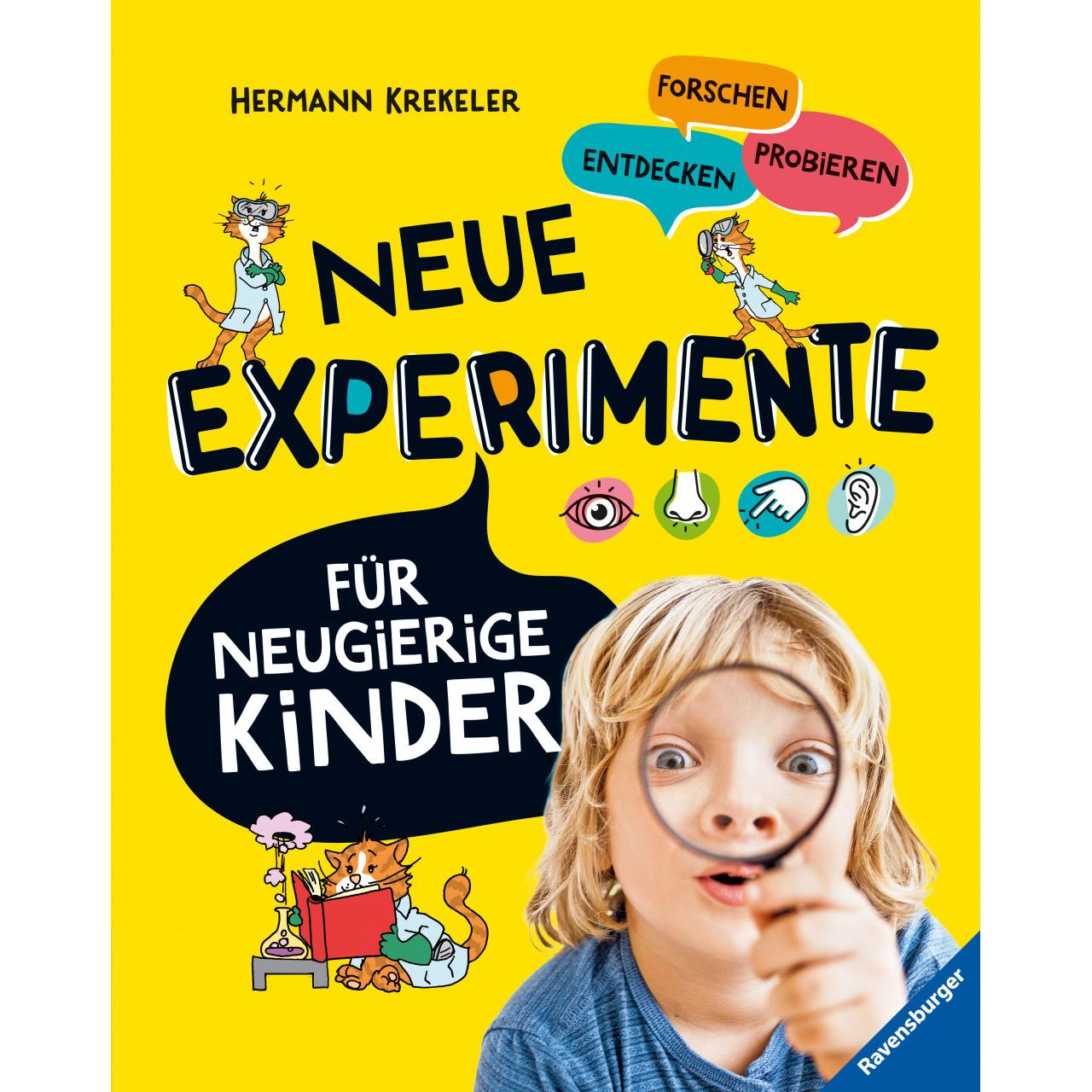 Neue Experimente für Kinder - Spannende Versuche für Kinder ab 5 Jahren, Kinderbücher von Hermann Krekeler, Rolf Bunse, ...