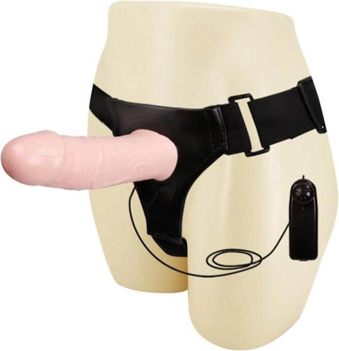 Actual product image Debra Strap-on Dildo with Vibrating Hollow Dildo For Men