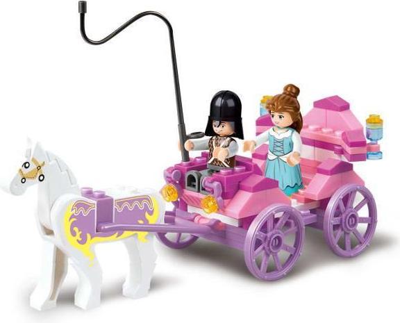 Produktbild Sluban Constructor Princess carriage M38-B0239, plastic