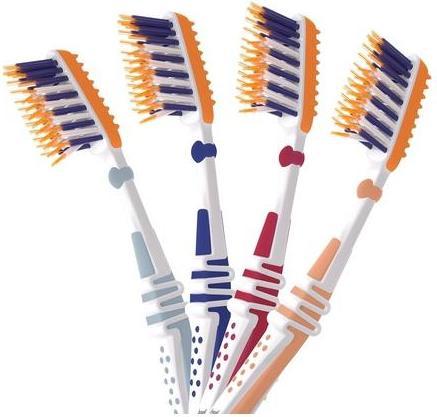 Actual product image Dr.Best Breath Fresh Medium Toothbrush Value Pack (Medium, 2x)