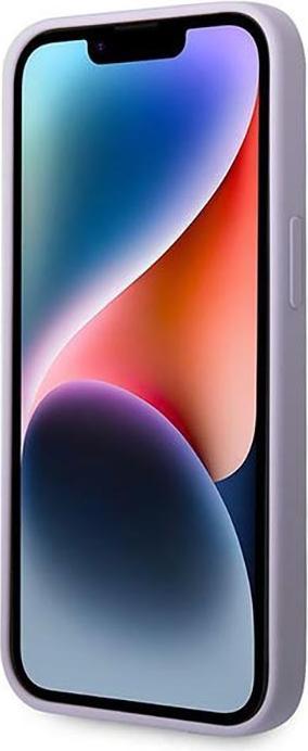 Produktbild Guess GUHCP14SSLSMU iPhone 14 6,1" fioletowy/purple hard case Silicone Vintage Gold Logo (Apple iPhone 14)