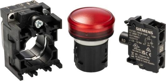 Actual product image Siemens Indicator light, 22mm, red