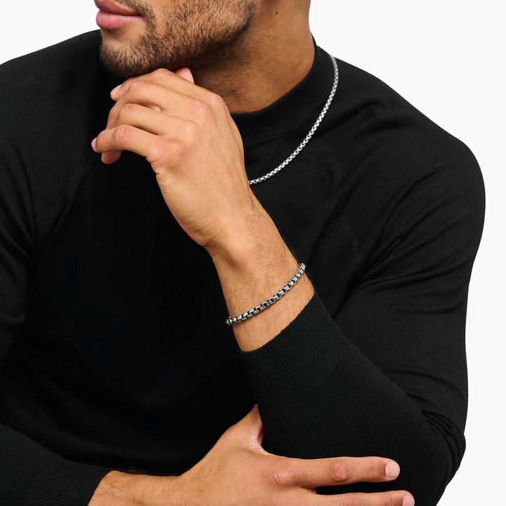 Image du produit Thomas Sabo Armband Box Chain Silber (18 cm, Argent 925)