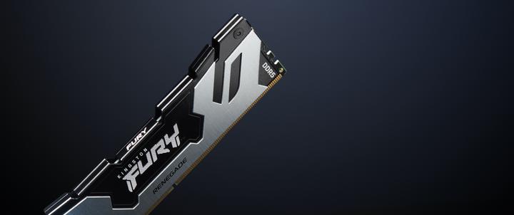 Produktbild Kingston 48GB 8000MT/s DDR5 CL38 DIMM Kit of 2 FURY Renegade Silver (2 x 24GB, 8000 MHz, DDR5-RAM, DIMM)