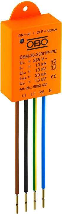 Actual product image OBO Bettermann Overvoltage protection module for LED luminaires