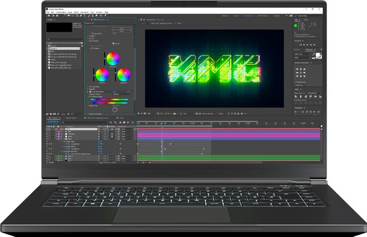Actual product image XMG Fusion 15 (15.60", 1000 GB, 16 GB, CH, Intel Core i7-9750H)
