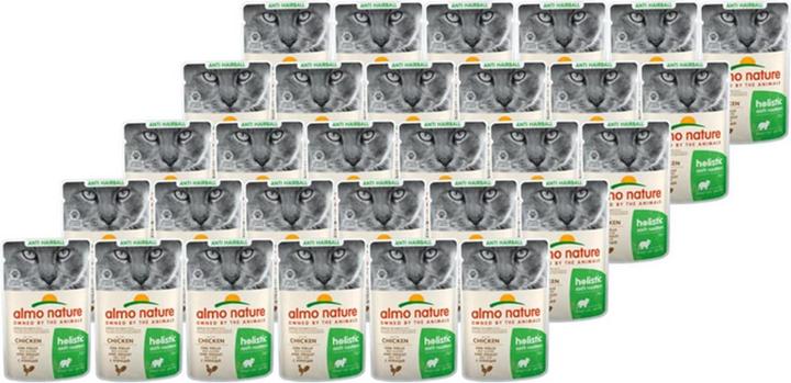 Actual product image Almo Nature Anti Hairball Chicken 70g (Senior, Adult, 1 pcs., 70 g)