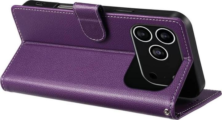 Productafbeelding Cover-Discount Leder Etui Hülle Struktura Design (Apple iPhone 17 Pro)
