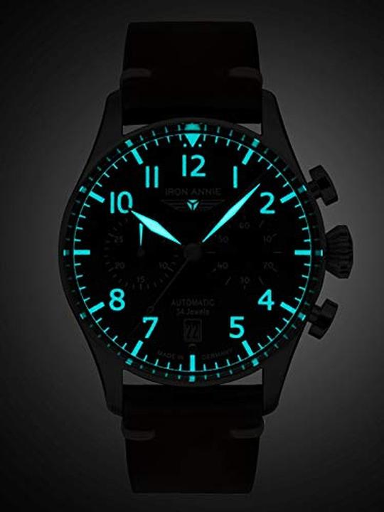 Actual product image Iron Annie Cockpit (Analogue wristwatch, 42 mm)