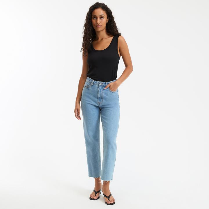 Actual product image La Redoute Collections Top mit rundem Ausschnitt (XS)