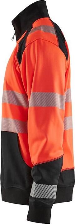 Produktbild Blakläder Sweatshirt mit Trucker-Kragen mit hoher Sichtbarkeit (M)