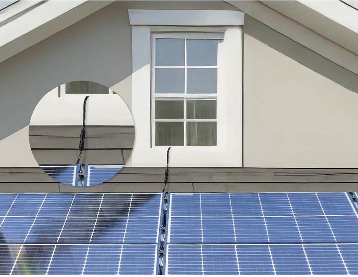 Produktbild Tru Components PV-Solarverlängerungs-Flachkabel, Stecker auf Buchse, Schwarz, 0.5 m TC-13805764 (Solarkabel)