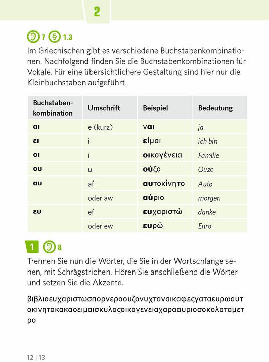 Image du produit Cours de langue grecque de poche (Grec, 2021)