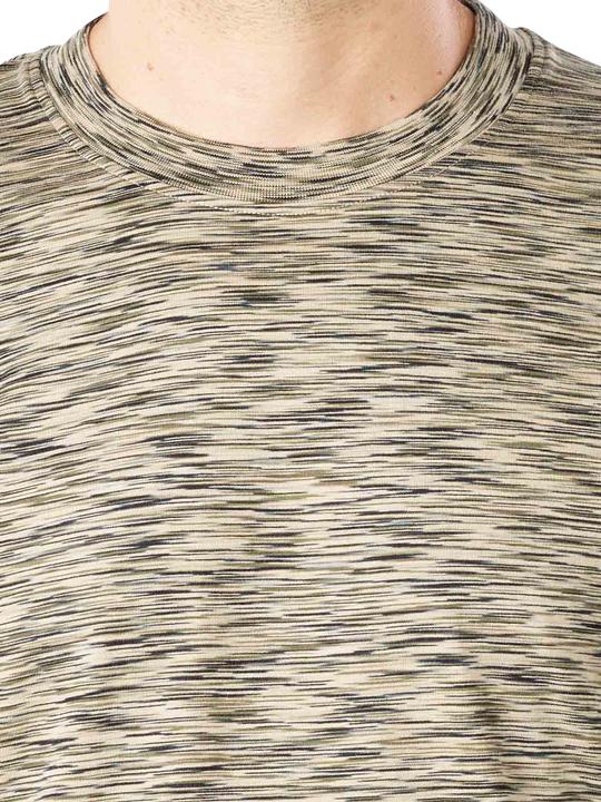 Actual product image Marc O'Polo Flag Label T-Shirt Short Sleeve Space Dye/Pure C (S)