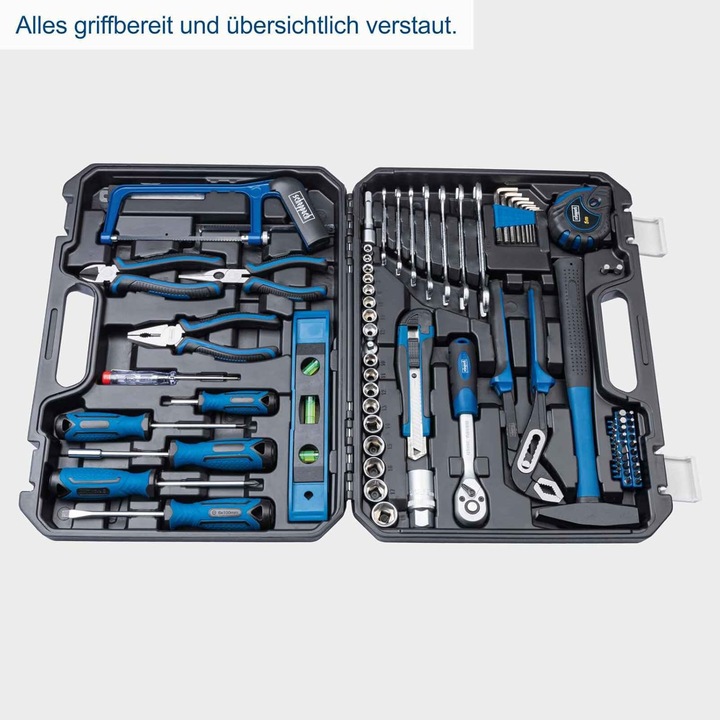 Actual product image Scheppach Werkzeugkoffer-Set (97 pieces)