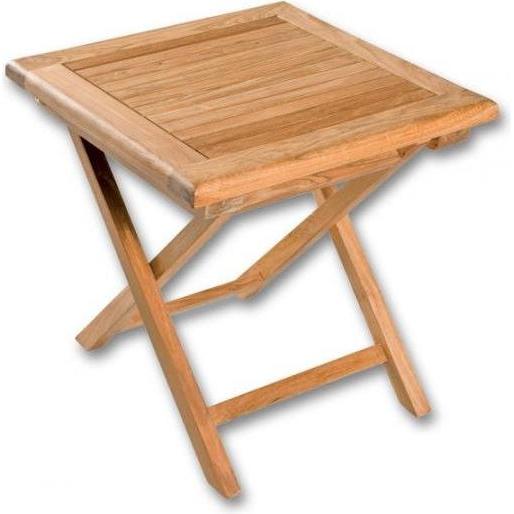 Mountfield, Gartenbeistelltisch + Gartenservierwagen, GENTLE - Mini Square Klapptisch