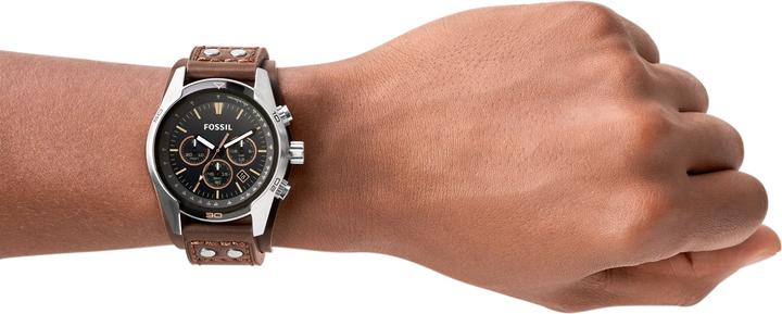 Actual product image Fossil Coachman (Analogue wristwatch, Chronograph, 45 mm)