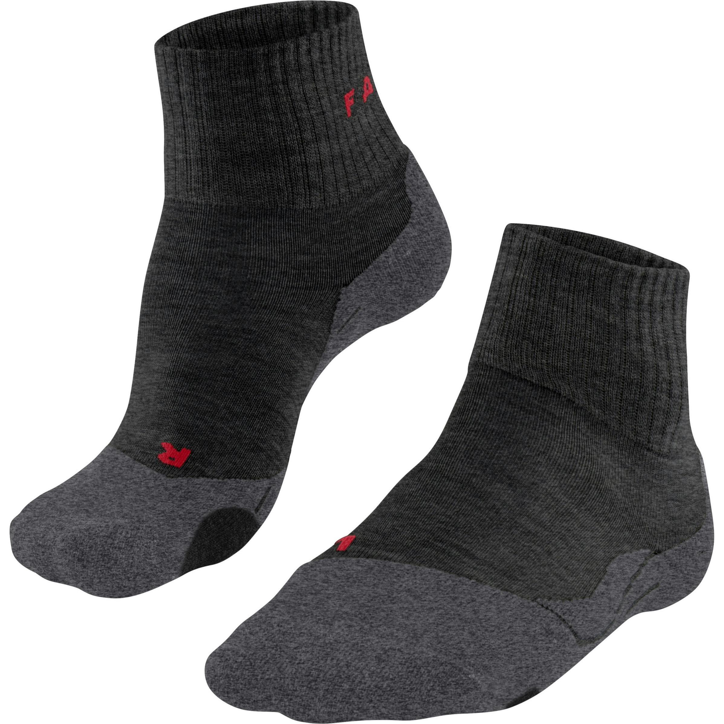 Falke, Herren, Sportsocken, TK2 Explore Short (46 - 48), Schwarz