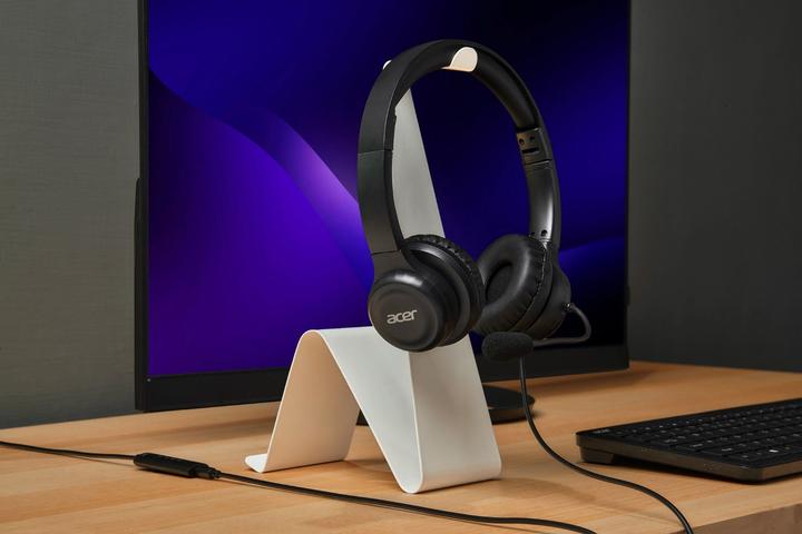 Produktbild Acer HEADSET Office USB Noir (Kabelgebunden, USB-A)