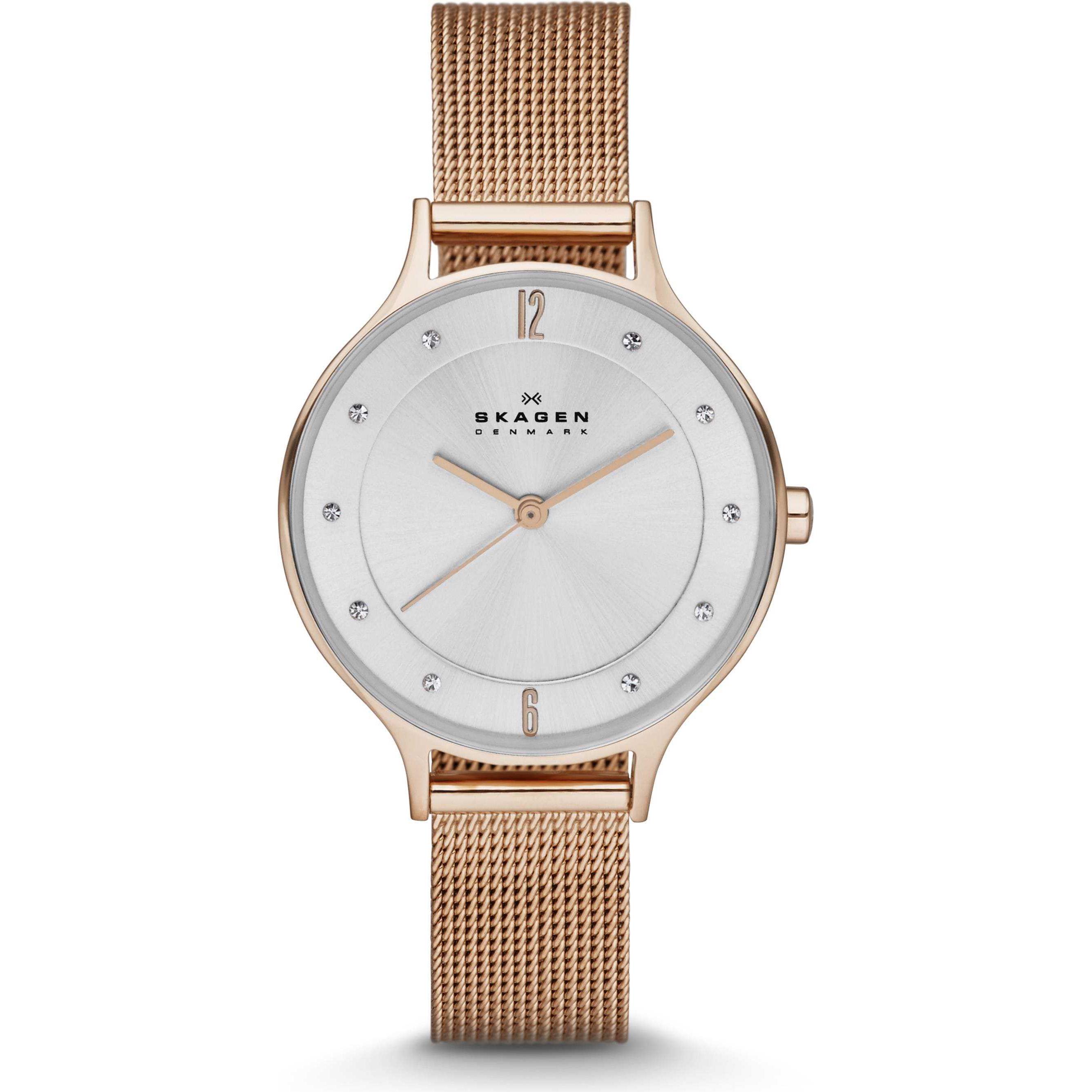 Skagen, Armbanduhr, Anita, Rosa, (Analoguhr, 30 mm)