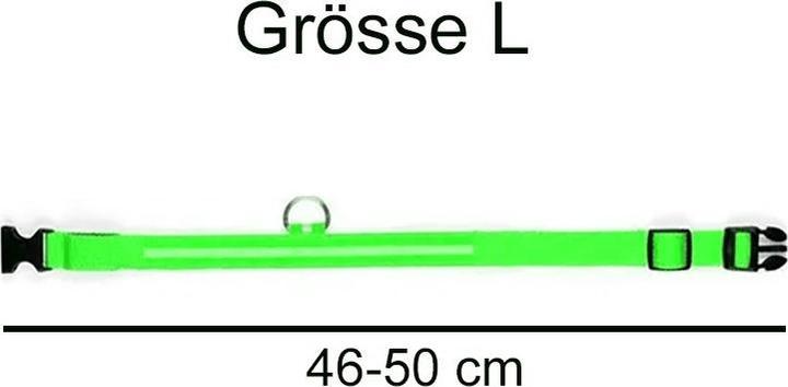 Produktbild Cbx Aufladbares LED-Hundehalsband Grösse L - 46-50cm (L, Hund)