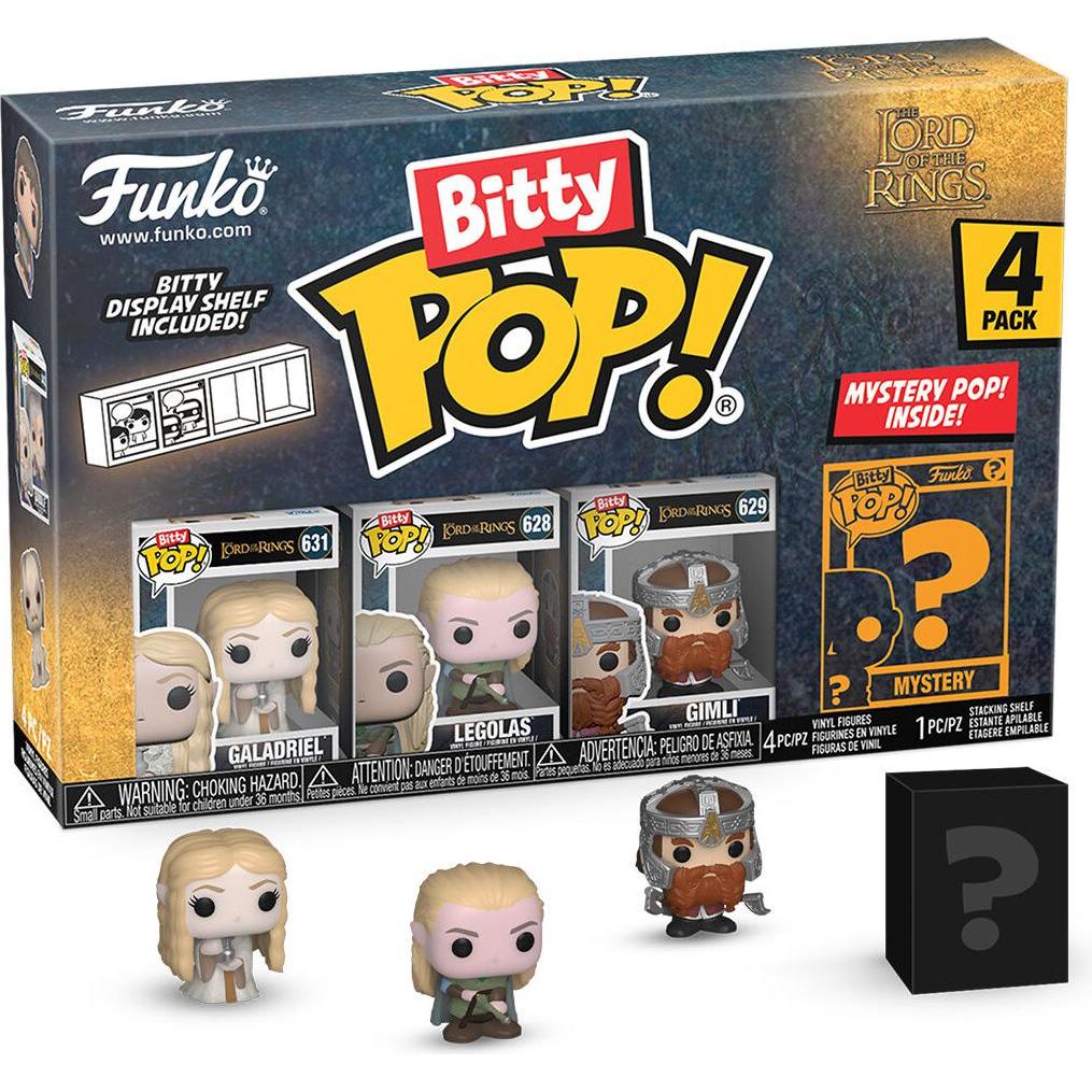 Funko Blister 4 figures Bitty POP The Lord of the Rings Galadriel