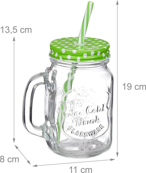 Actual product image Relaxdays 8x drinking glass (0.50 l, 1 x)