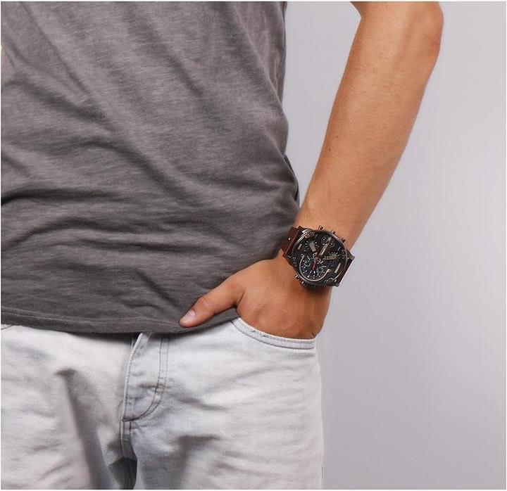 Actual product image Diesel Mr. Daddy 2.0 (Analogue wristwatch, Chronograph, 57 mm)