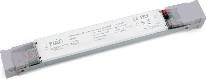 Immagine prodotto Isoled Trasformatore LED PWM 24V/DC, 0-30W, ultrasottile, dimmerabile Push/DALI-2, SELV