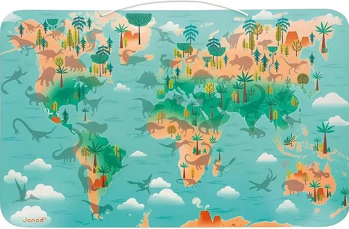 Produktbild Sophie la girafe Dino magnetische Weltkarte (7 - 12 Jahre)