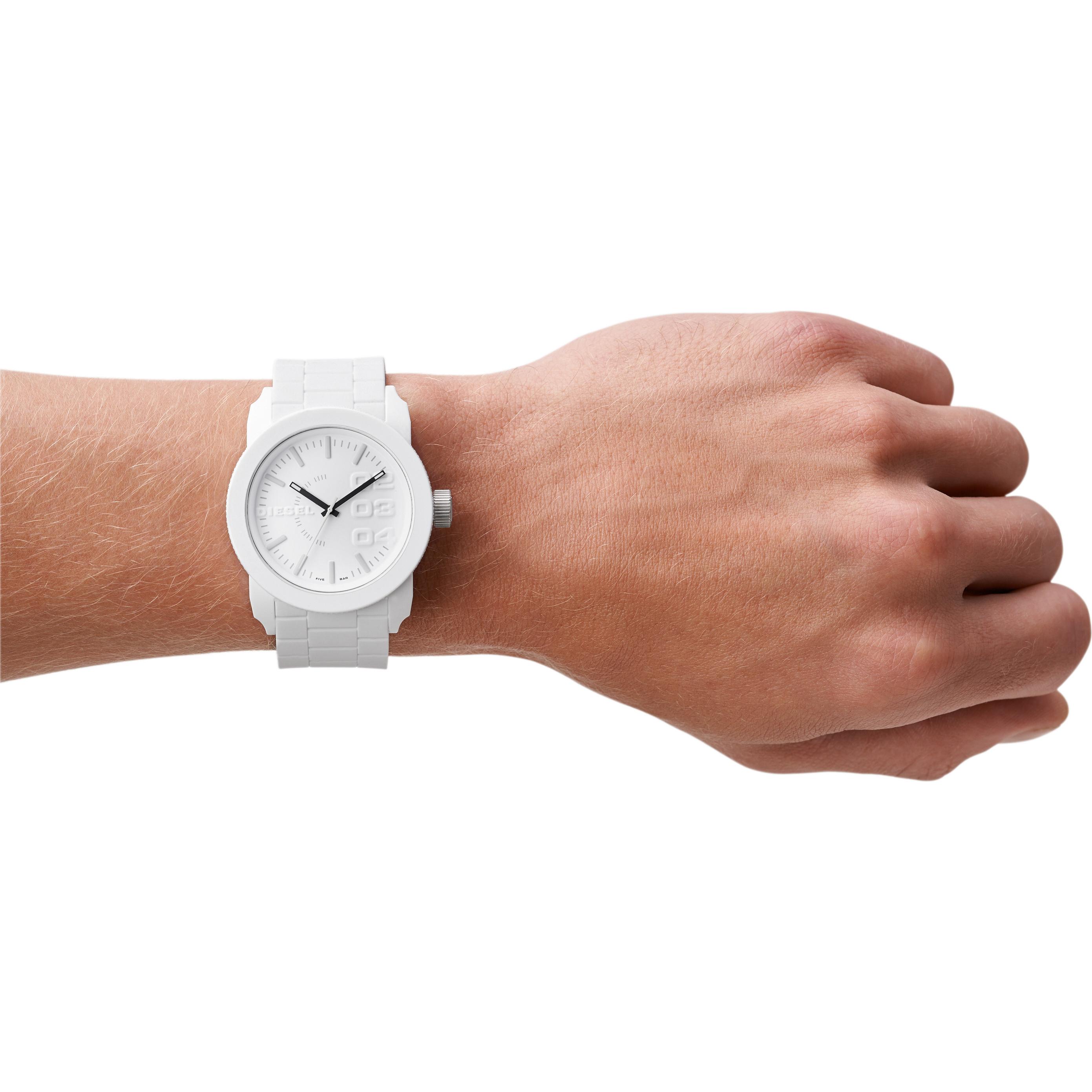 Thumbnail - Diesel, Armbanduhr, Double Down Series, Weiss, (Analoguhr, 44 mm)