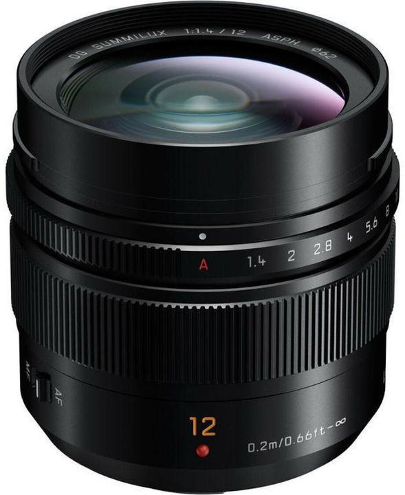 Image du produit Panasonic 12mm f/1.4 Leica DG Summilux ASPH. (Micro Four Thirds, Micro Four Thirds)