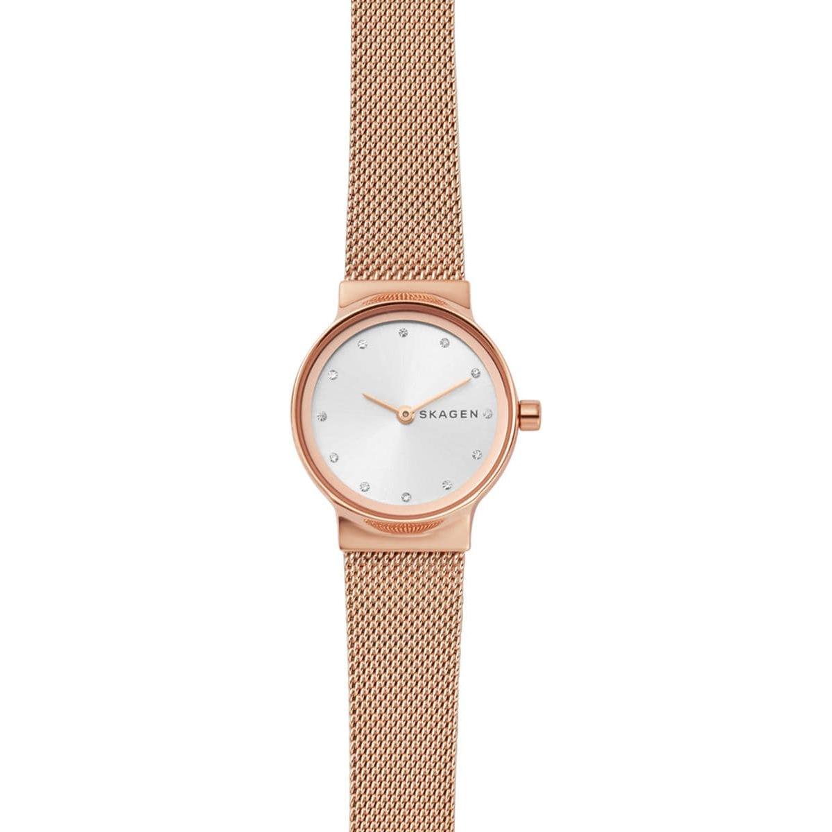 Skagen, Armbanduhr, Freja, Rosa, (Analoguhr, 26 mm)