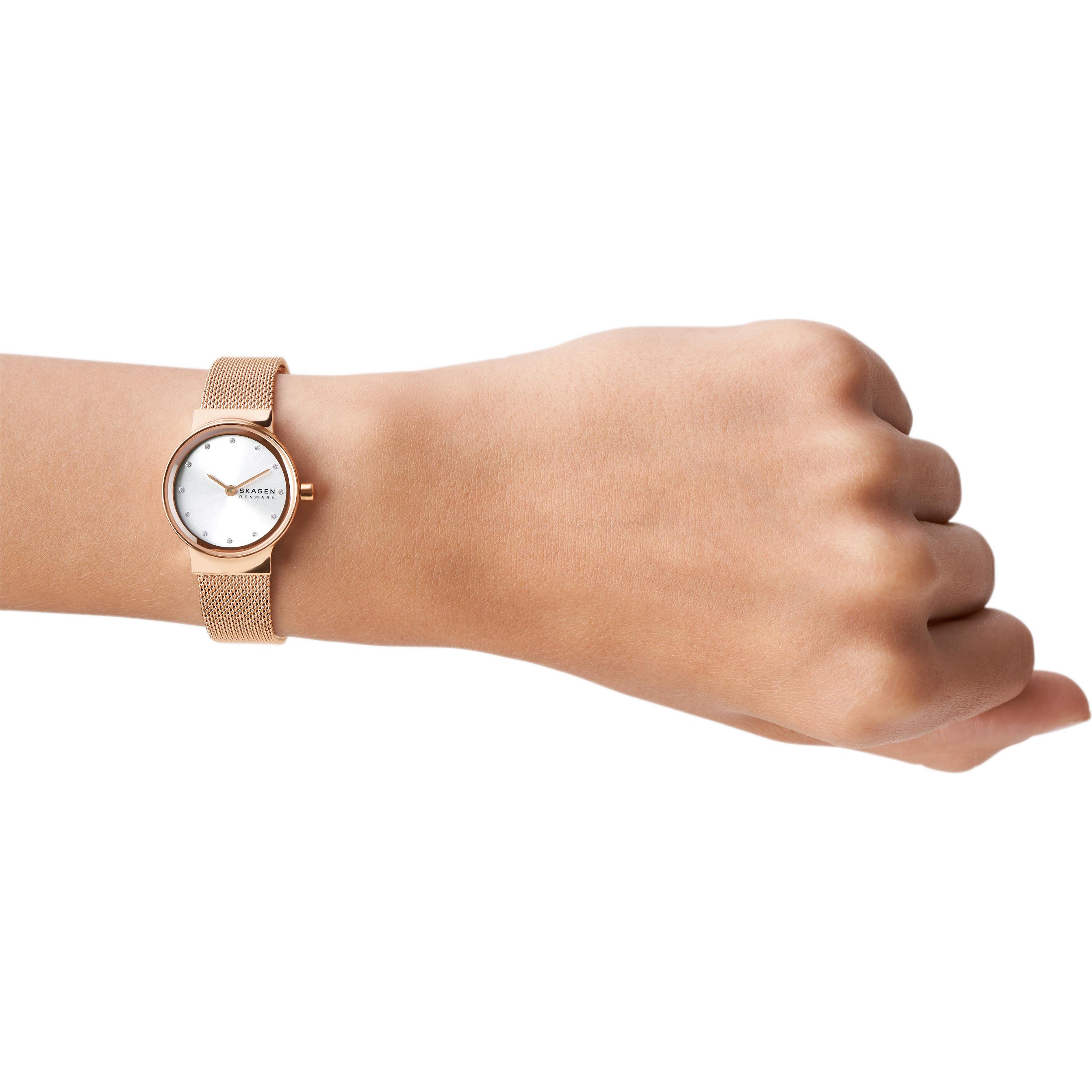 Thumbnail - Skagen, Armbanduhr, Freja, Rosa, (Analoguhr, 26 mm)